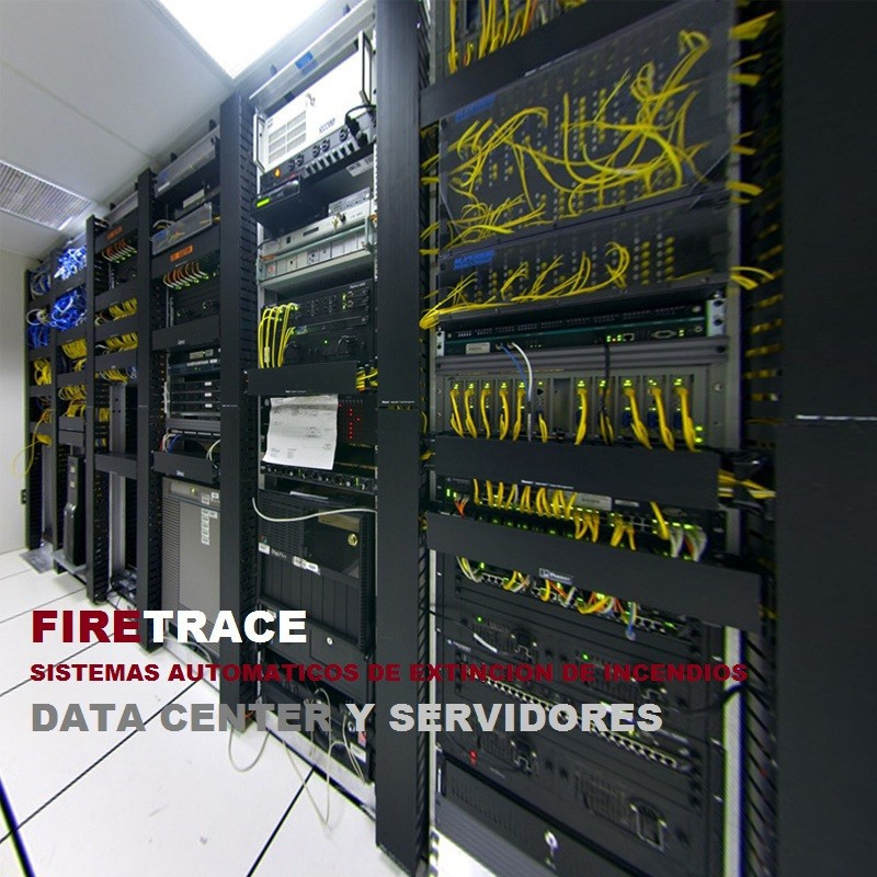 Sistema Automático de Extinción de Incendios para Data Center y Servidores - Firetrace