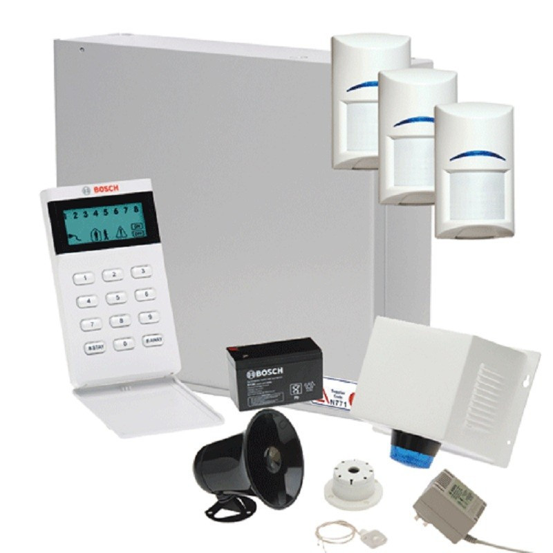 Kit de Sistema Integral de Alarma y Seguridad Electrónica - Bosch