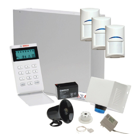 Kit de Sistema Integral de Alarma y Seguridad Electrónica - Bosch