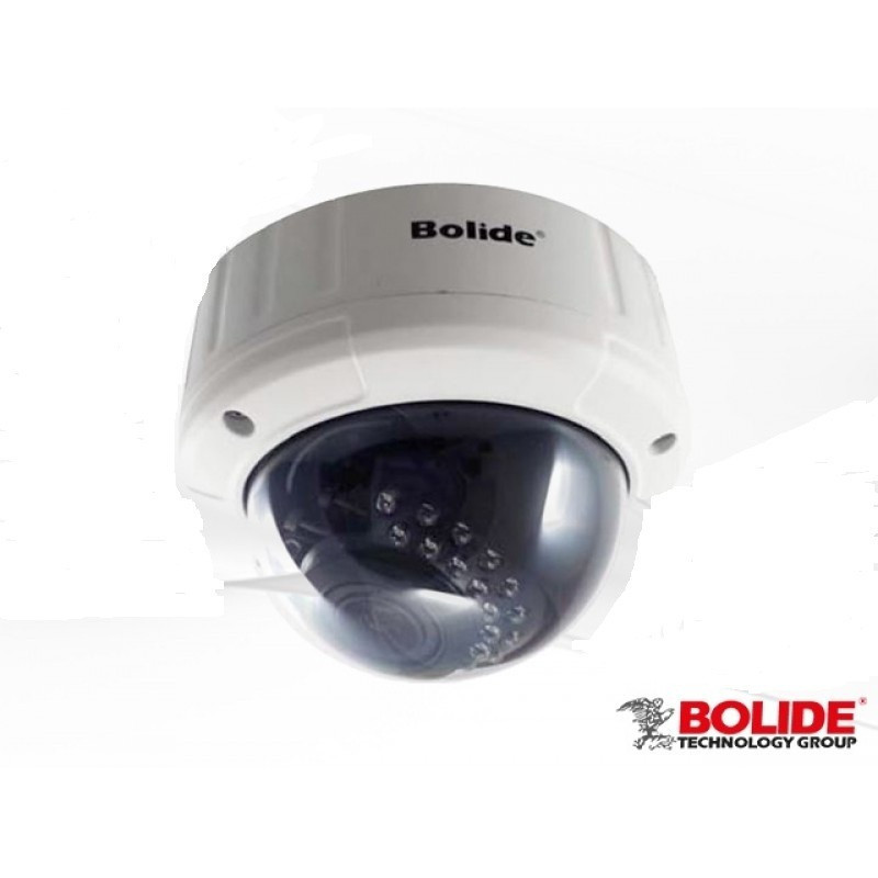 Cámara de Seguridad Domo Antivandálica IP/Analógica Bolide con Infrarrojos para Videovigilancia y Control ITSE