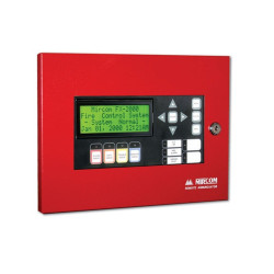 Anunciador Remoto LCD Mircom FX-2000 para Sistema de Detección de Incendios